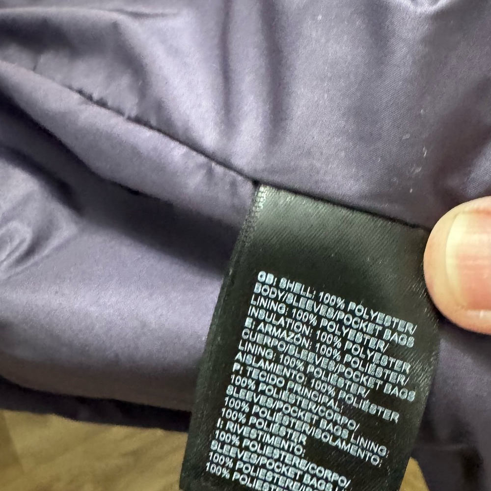 purple The North Face Women's Tamburello quilted insulated jacket. - Picture 4 of 4